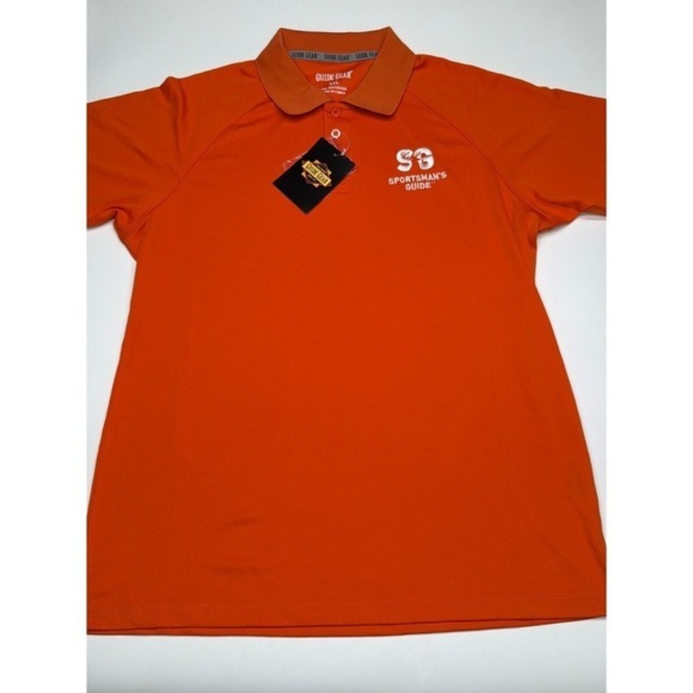 Sportsman's‎ Guide Guide Gear XXL Orange Polo Shirt Mens NWT